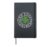 One Lucky Grumpa Grandpa Irish Shamrocks St Patrick’s Day Hardcover Journal, Black