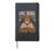 One More Chapter Owl Book Lover Reading Hardcover Journal, Black