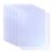 ONLYKXY 10pcs Clear Hard Plastic Laser Card Sleeve Top Loader Case,Blue