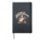On My Way To Regulate Emotions Mental Health Counselor Goose Hardcover Journal, Black
