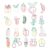 Onythral 100PCS Metal Paper Clips Cute Shaped Bookmark Clips 20 Fun