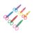 Onythral Decorative Edge Scissors Set, Plastic Blade Scrapbook Scissors 6 Pack, 6 Edge Patterns, Lightweight Covered Blades for Card Making School Classroom Student Teacher Crafts