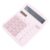 Onythral Desktop Calculator, Solar Powered Pink Calculator with 12 Digit LCD and Large Recessed Buttons, Plastic Electronic Desk for Students Office Home Use 120 X 150mm