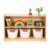 OOOK Montessori Shelf, Toy Organizers and Storage, 2-Tier Toddler Bookshelf Suitable for Classroom, Kindergarten, Kids Room, Playroom and Daycare Center