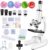 OOZSTAR Microscope for Kids & Adults,40X-2000X Magnification Microscope for Kids 8-12, with LED Fill Light & Phone Holder, Great for School Labs and Home Schooling