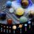 Opal Eight Planets Educational Ornament Set for Kids with