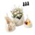Open-Front Wall Basket Organizer Set of 3, White