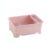 Open-Top Plastic Dish Drying Rack for Countertop, Medium Sink-Side Organizer with Drainage (1 Piece)