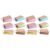 Operitacx 12pcs Colored Index Cards: Multicolor Study Notecard – Pocket Flashcards – Blank Index Cards for DIY Study Sets Math Facts & Science Terms