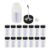 Operitacx 15pcs Empty Paint Touch Up Bottles with Brush Applicator and Mixing Balls – Empty 60ml Glue Container to Fix Paint Chips, Auto Car Damage
