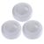 Operitacx 3pcs LED Puck Lights, Battery Operated Push Lamp, Mini Round Tap Lights, Wireless Under Cabinet Lighting, 13 Color Lighting, Stick On Lamp for Kitchen Pantry