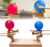 OPLISTE 2024 New Bamboo Man Battle丨Handmade Wooden Fencing Puppets丨 Battle Bots丨 Wooden Bots Battle Game for 2 Players丨 Fast-Paced Balloon Fight丨 Whack a Balloon Party Games丨 Fun Games (B-30cm x 5mm)
