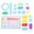 OPPWONG Spiral Art Gear Geometric Ruler