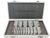Optical Prism Bar Set for Ophthalmic Eye Exams and Vision Therapy – Includes Red Filter Lens and Durable Aluminum Carrying Case