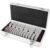 Optical Prism Lens Set with 22 Lenses and Aluminum Box for Accurate Measurement, Ideal for Vision Training in Hospitals and Clinics