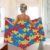 Opuasis Bath Towel Wrap Set with Hair Turban,Bath Wrap Towel for Woman
