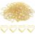 OPUHOHR 100 Pcs Love Heart Paper Clips, Document Note Sorting Organizer