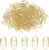OPUHOHR 200Pcs Mini Paper Clips, Cute Metal Heart Paper Clips