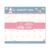 Orange Circle Studio 2027 A Year in Color Magnetic Monthly Calendar Pad, 17-Month Calendar for Office Desk & Refrigerator, Wall Planner, 9.6″ x 8.5″, Tear-Off Pages, Matte Paper Family Organizer