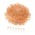 Orange Map Tacks Round Head Push Pins 500pcs for Bulletin Boards