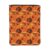 Orange Pumpkin Color Thanksgiving Turkey Book Cover Case for Women