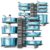 ORDORA Pots and Pans Organizer Under Cabinet 16.6″ 8-Tier Adjustable 2-Pack