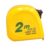 Oreilet 12PCS Small Tape Measure, Compact Square Tape Measure, Measuring Tapes for Carpenter, Surveyors, Engineers, Electricians, Construction, Woodworking (2m)