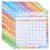 ORFOFE 50 Sheets Classroom Incentive Cards for Reward Punch Cards Teaching Materials Paper Sticker Charts Easy to Use Reward Positive Behaviors for Kindergarten Classrooms