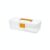 Organize Office Supplies and Vanity Essentials with this Portable PP Plastic Desktop Storage Box, 15 x 7.5 x 6.1 Inches