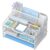 OrgMate 3 Tier Mesh Paper Desk Organizer with Pen Holders, White