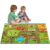 Oriate Kids Toy Dream Mat Happy Farm Rug, Educational Farm Playmat 552-F