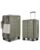 Oriental Frog Button Expandable Hardside Luggage (Army Green,20/24)