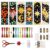 ORIGACH 6 Set Tarot The Sun and Star Cross Stitch Bookmark Kit for Beginner