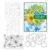 ORIGACH Realistic Sunflower Stamps and Dies and Layering Coloring Stencil Set, Silicone Stamps Metal Die Cut and Flower Stencil Template for Card Making Scrapbooking DIY Crafting