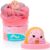 Original Squishmallows Dabria The Donut Premium Cloud Slime, Donut-Scented, 8 oz., Storage Container with Figurine Topper, Rubber Charm, Goodie Bags Stuffers, Kids Party Favors, Sensory Toys
