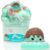 Original Squishmallows Maya the Ice Cream Premium Cloud Slime, Chocolate-Scented, 8 oz., Storage Container with Figurine Topper, Rubber Charm, Goodie Bags Stuffers, Kids Party Favors, Sensory Toys