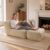 ORMONO Large Bean Bag Chairs Sofa for Adults, Giant BeanBag Couch Lounger