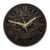 Ornate Bee Motif with Roman Numerals None Wall Clock