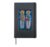 Orthodox Icon Saint Cosmas and Damian of Cilicia Hardcover Journal, Black