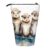 Orvania Cute Baby Otter Standing Pencil Case