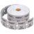 OSALADI 1 Roll of Multi-Functional Red Raffle Tickets Made of Coated Paper with Perforated Design for Easy Tearing, Classical Pattern Style Suitable for Supermarket and Exclusive Events