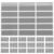 OSALADI 25 Sheets Rectangular Scratch Off Stickers with Die-Cut PVC Adhesive Backing for Decorating Projects and Event Usage, Removable Reward Labels for DIY Scratch Cards