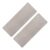 OSALADI 2pcs Stainless Steel Engraving Name Plates with Adhesive Backing, Smooth Surface and Precision Cut Edges, Blank Metal Plaques for Desk or Furniture Use in Home and Commercial Store