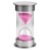 OSALADI Pink Plastic Rounded Hourglass Sand Timer for 30 Minutes Time Management Tool Stable Design, for Home Office Use and Classroom Study
