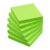 OSBOO Sticky Notes 3×3 with Bright Colors, 6 Pads 100 Sheets/Pad (Green)