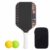 OSMO Elite Spin Pickleball Paddle,T700 Carbon Fiber Surface with Polypropylene Honeycomb Core, Balanced Power & Control, Extended Sweet Spot, Comfortable Ergonomic Grip for Men & Women