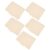 OSOLADY Paper Document Organizer Folder Letter Size Beige Manila File Folders Efficient Organization 5pcs for Legal Documents and Business Contracts for Office and Classroom Use