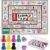 otkllbb Original Interactive Board Game, Funny Group Game with 8 Chess Pieces & 2 Dices for Family, Friends Game Nights, Holiday & Birthday Gatherings (2-8 Players)