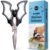 OTOTO Original Elizabat Kitchen Scissors – Halloween Goth Cute Bat Kitchen Shears, Bat Scissors, Gothic Scissors Utensils – Spooky Bats Halloween Gifts, Cute Gadgets, Kitchen Gadgets