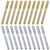 OUNONA 20pcs Silver Metallic Permanent Markers with Fine Precision Tip, Versatile Plastic Pens for Office and Decorating, Stylish and Modern Writing Pens for Card Making and Signing